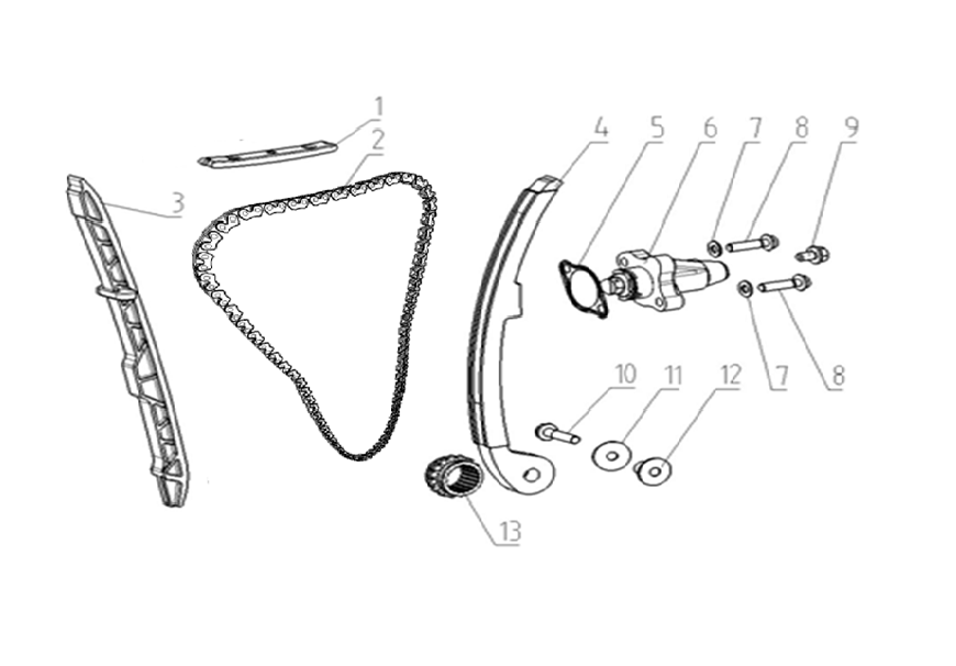 E04 CAMSHAFT & INLET/EXHAUST VALVES