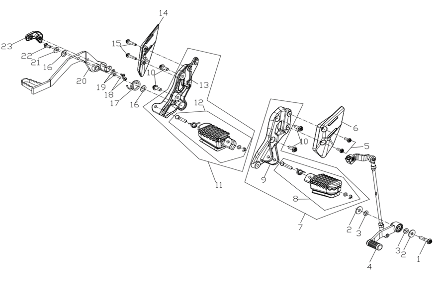 F02 PILION STEP FRONT