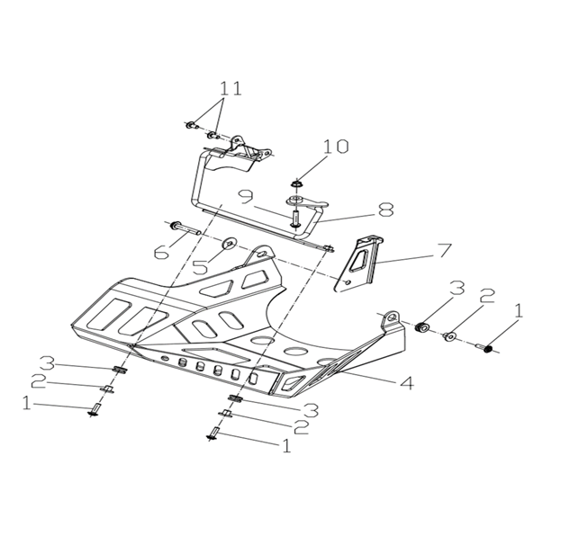 F31 ENGINE PROTECTOR